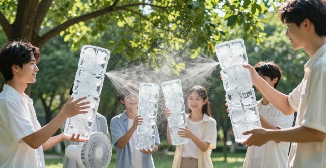 大冰块降温方法_开州夏季防暑降温大冰块_大冰块户外活动使用时长